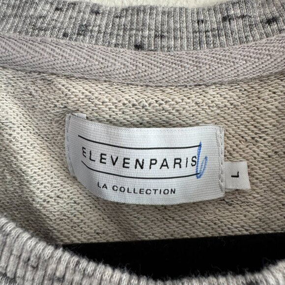 Eleven Paris Thanks For Nothing Panther Sweatshirt Gray L - Picture 3 of 4